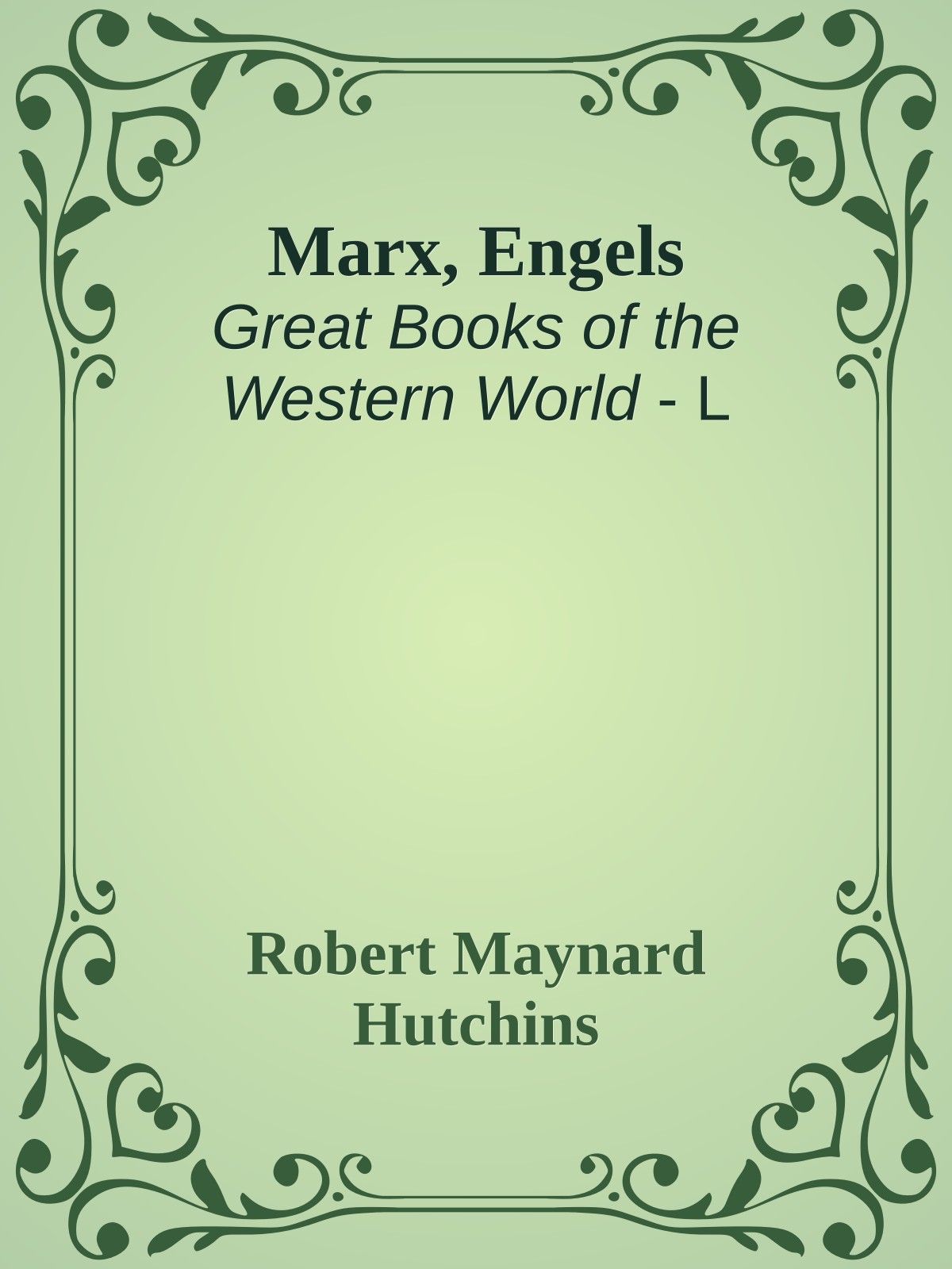 Marx, Engels