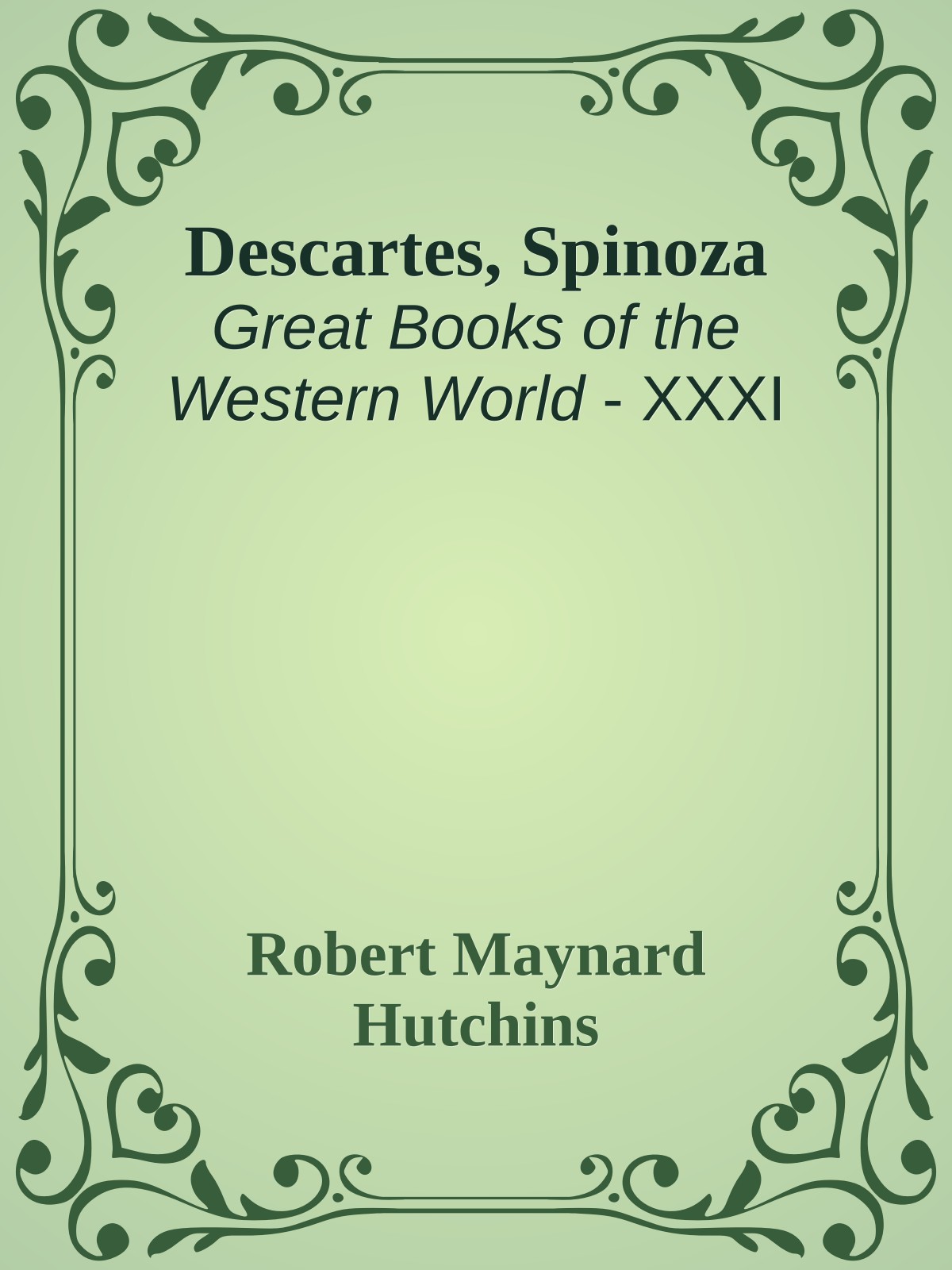 Descartes, Spinoza