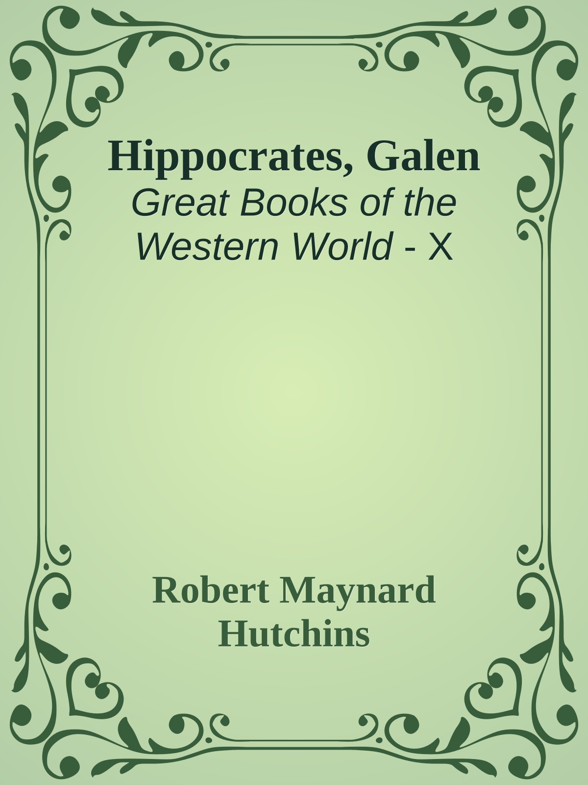 Hippocrates, Galen