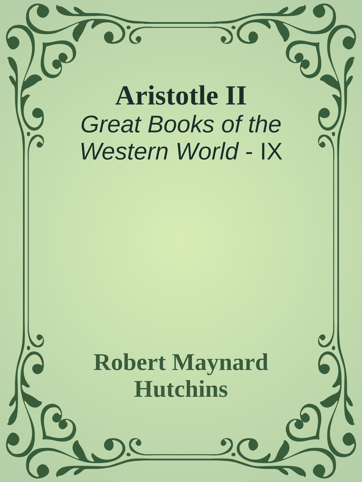 Aristotle II