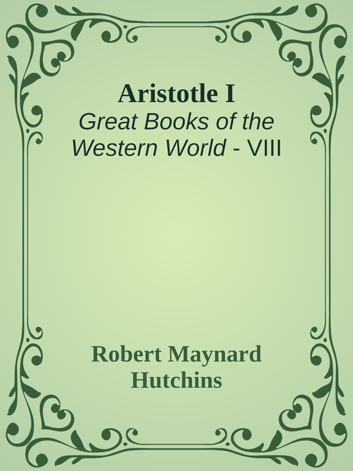 Aristotle I