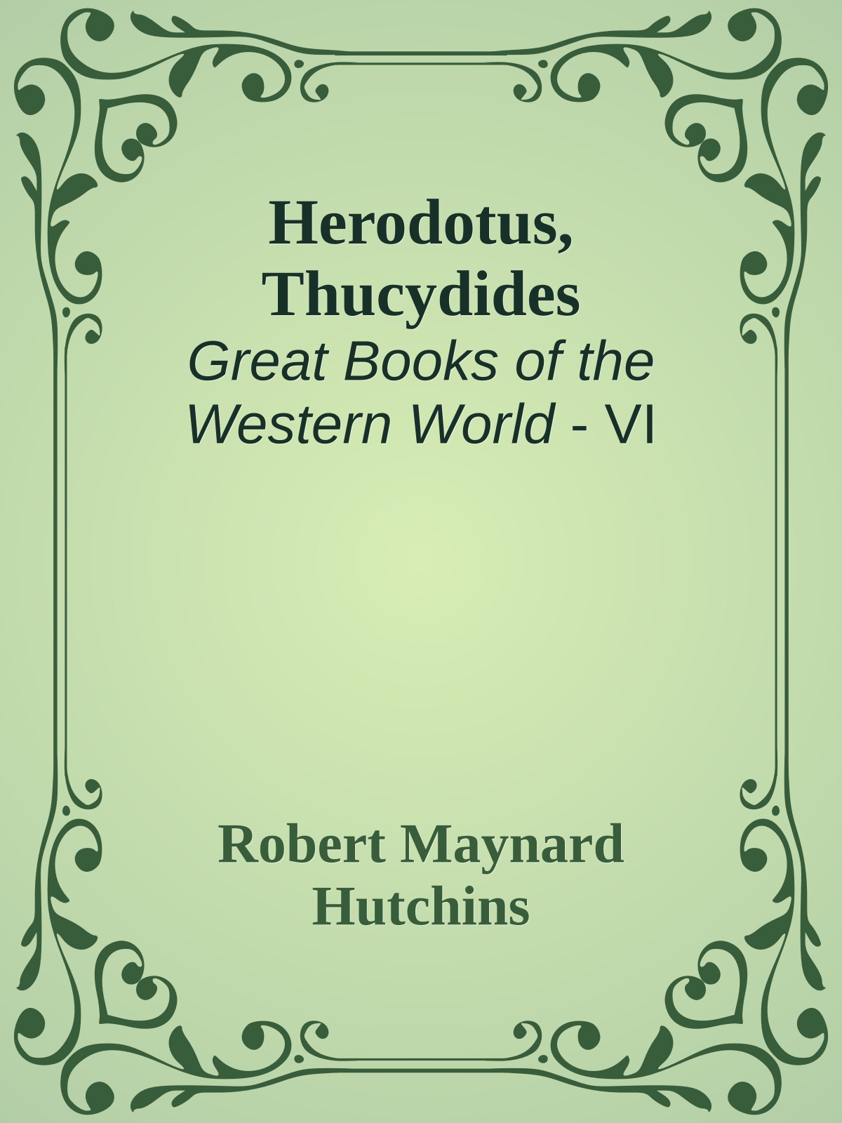 Herodotus, Thucydides