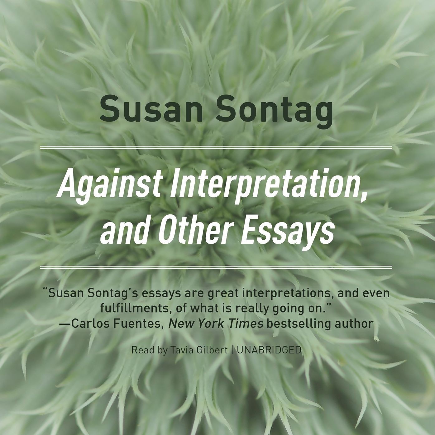 Against Interpretation, and Other Essays